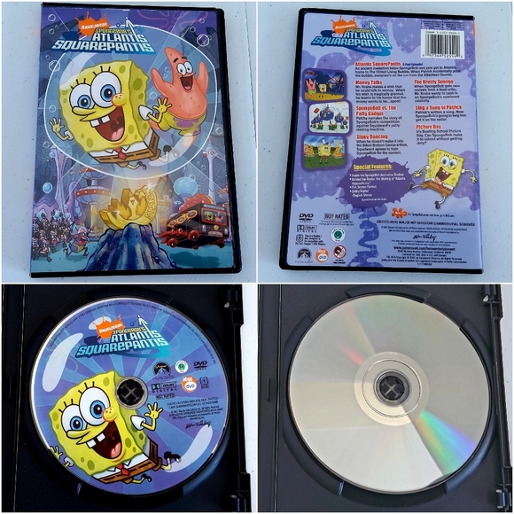 Nickelodeon SpongeBob squarepants Atlantis SquarePantis DVD - Picture 9 of 9
